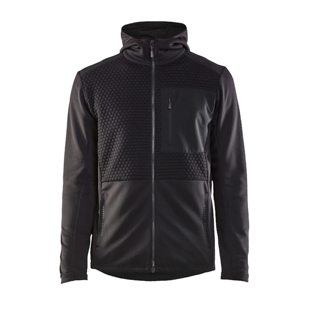 Blaklader 4728 Tech Jacket with Hood - Black