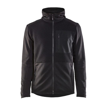 Blaklader 4728 Tech Jacket with Hood - Black
