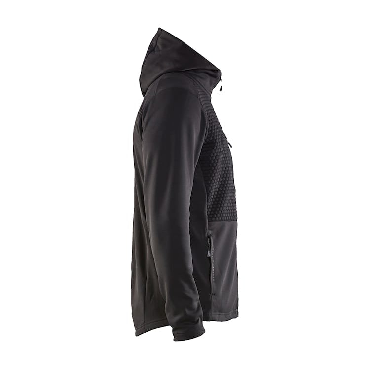 Blaklader 4728 Tech Jacket with Hood - Black