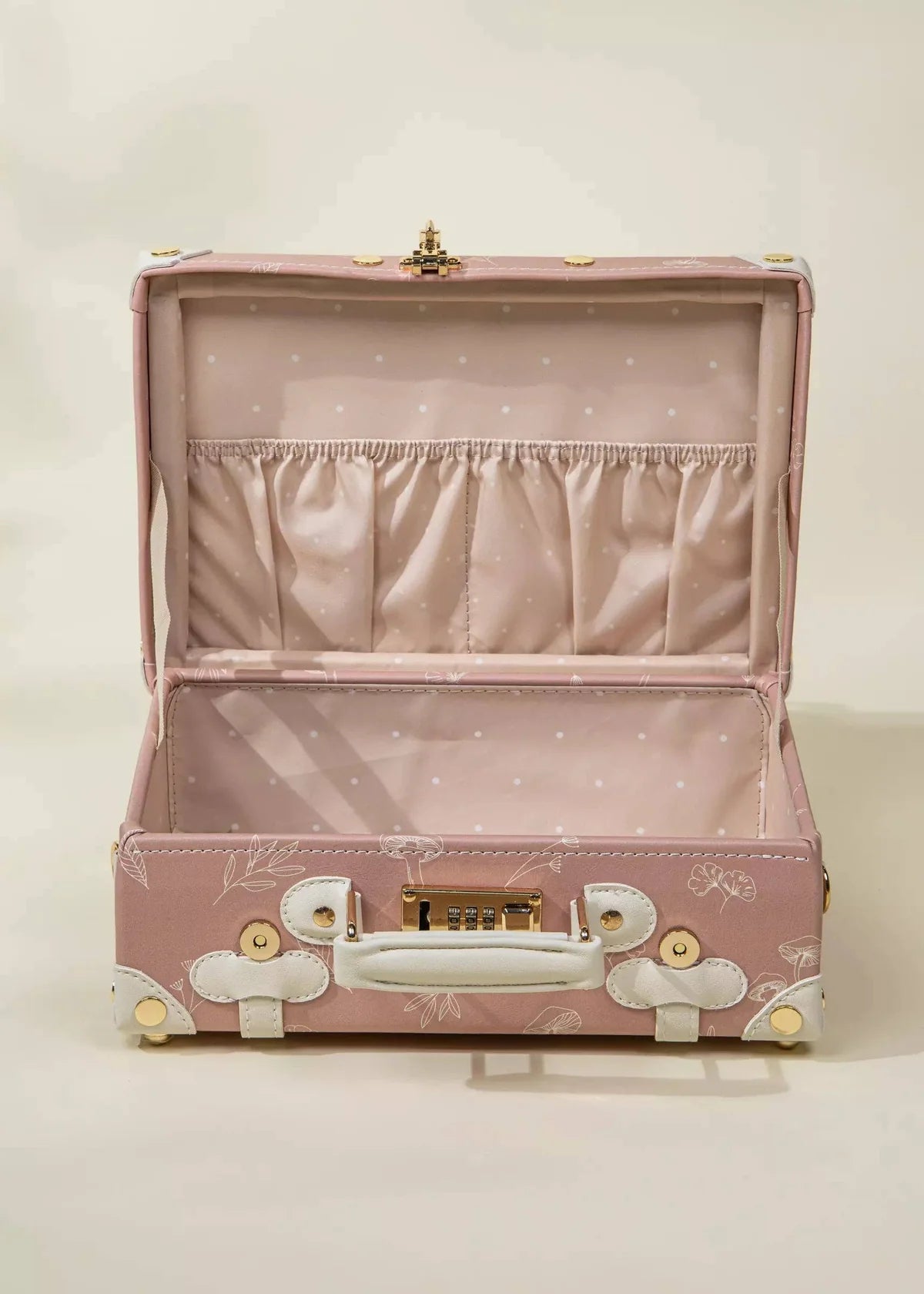 Coco Village Vegan Leather Play Suitcase - Petunia