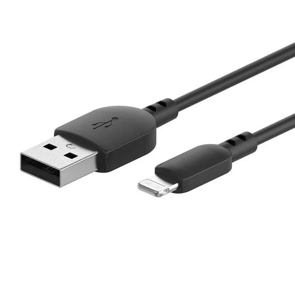 onn 3 FT/0.9 m Lightning to USB Cable - 2 Pack