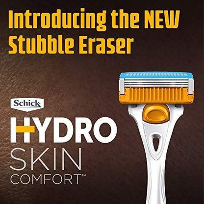 Schick Hydro Skin Comfort Stubble Eraser Razor & 2 Refills - 2 Packs