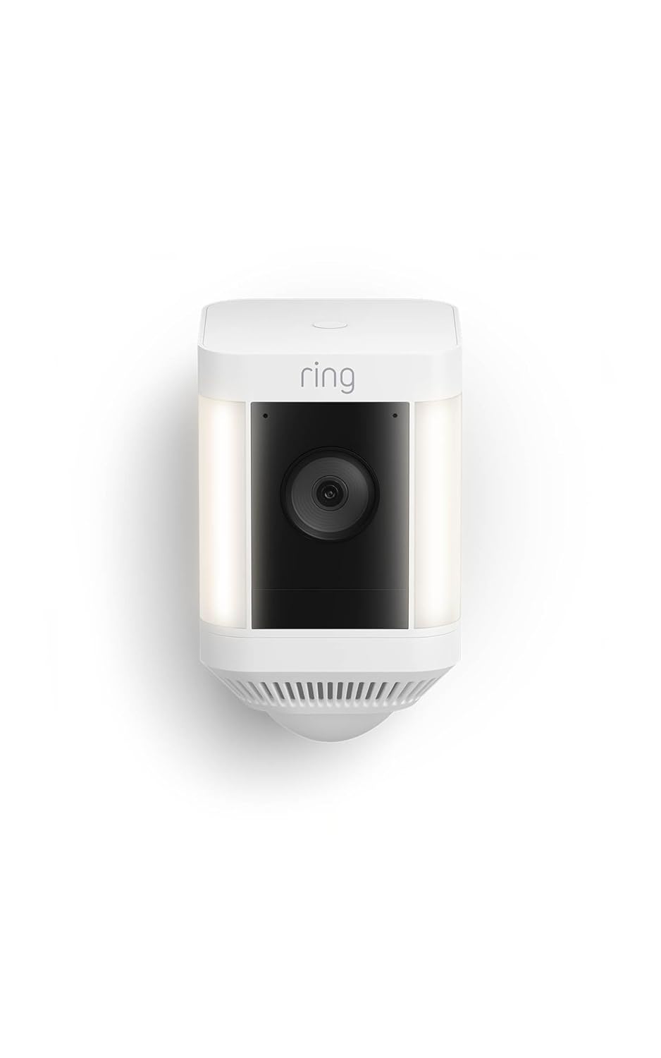 Ring Spotlight Camera Plus Battery - White