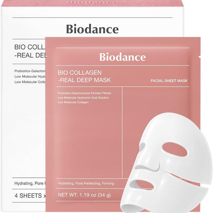 BIODANCE Bio-Collagen Real Deep Mask 34g x 4ea - 4 Pack