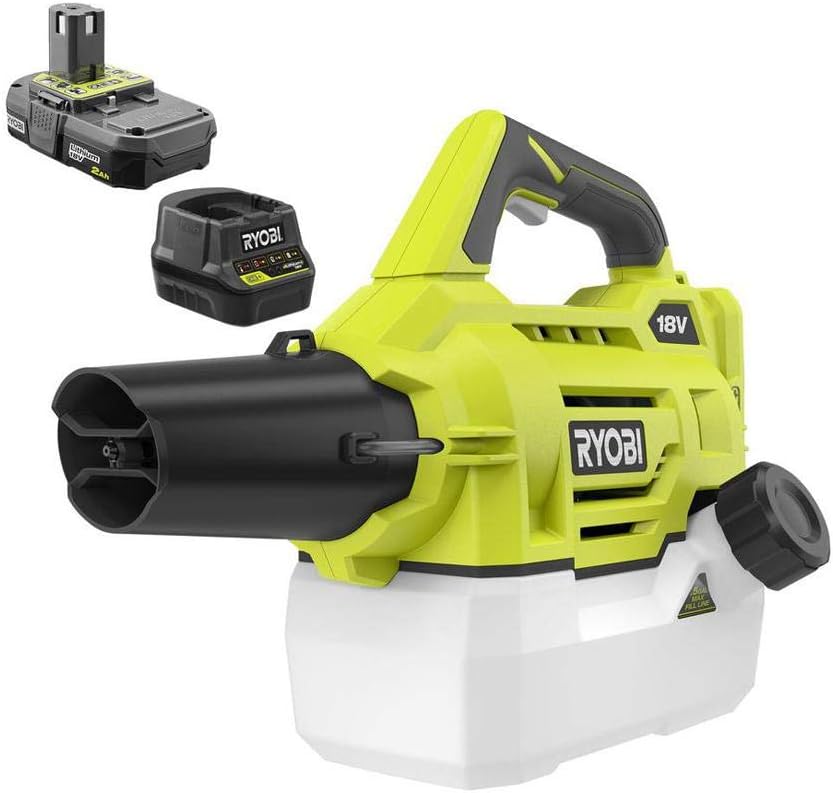 ONE+ 18-Volt Lithium-Ion Cordless Fogger/Mister with 2.0 Ah Battery and Charger Included - P2850