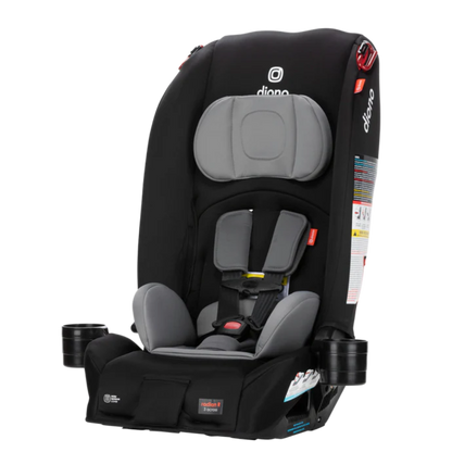 diono Radian 3R All-In-One Convertible Car Seat - Black Storm