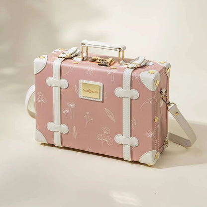 Coco Village Vegan Leather Play Suitcase - Petunia