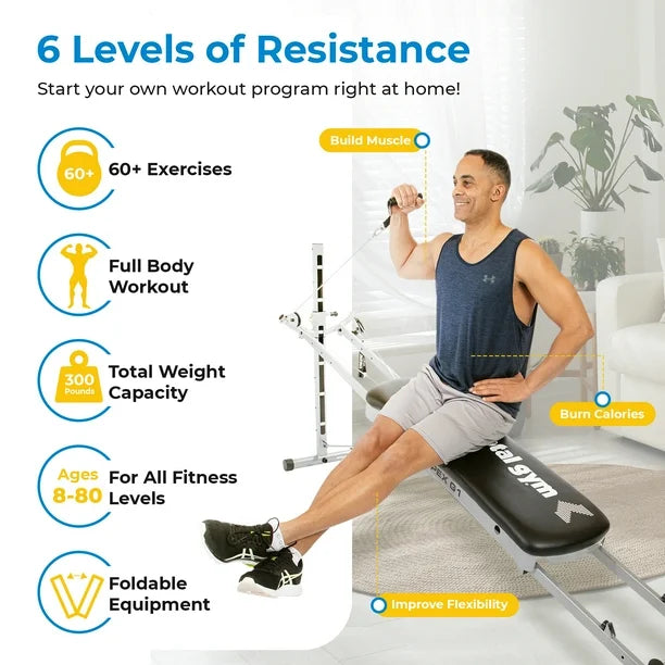 Total Gym APEX G1 Home Fitness Incline Weight Training - PICK UP ONLY