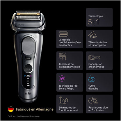 Braun Series 9 PRO+ Electric Razor for Men