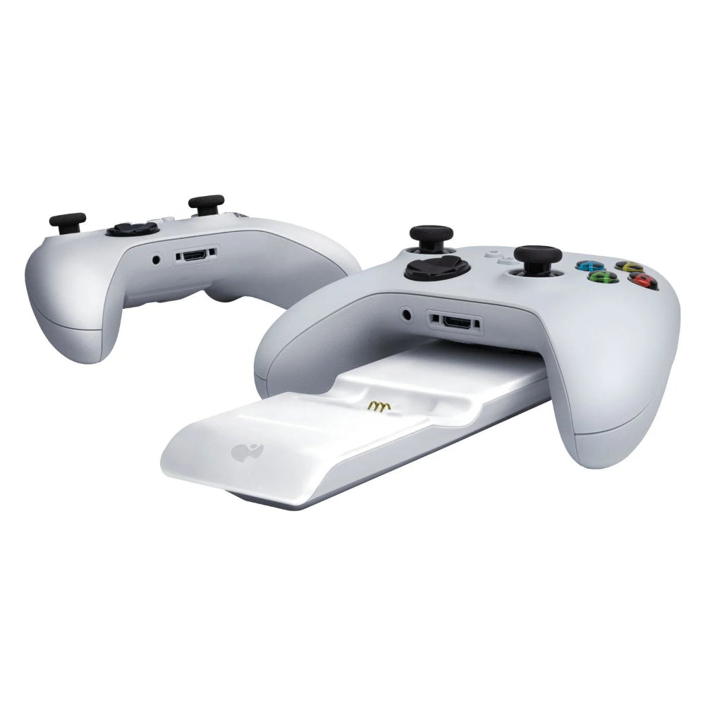 PDP METAVOLT Dual Charger: Flash White - Xbox Series X|S, & Xbox One