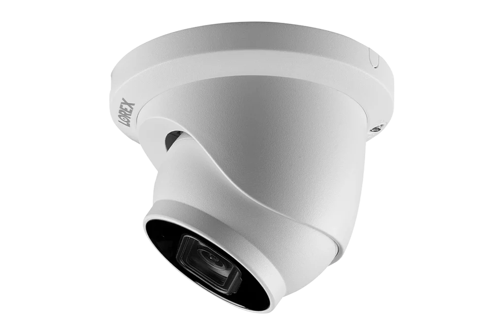 Lorex A14 4K IP Wired Dome Security Camera with Listen-In Audio and Smart Motion Detection