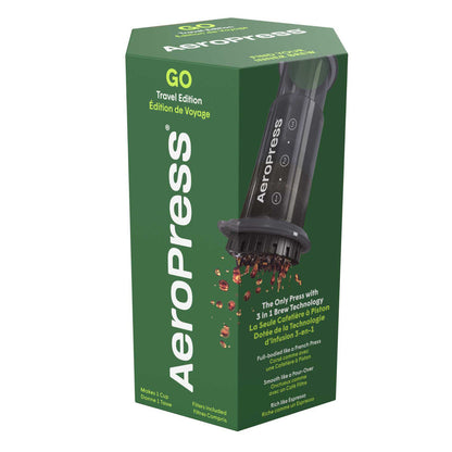 AeroPress Coffee Maker Go - Travel Edition