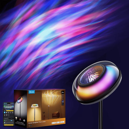 Govee Uplighter Floor Lamp - Ripple Lighting Effect