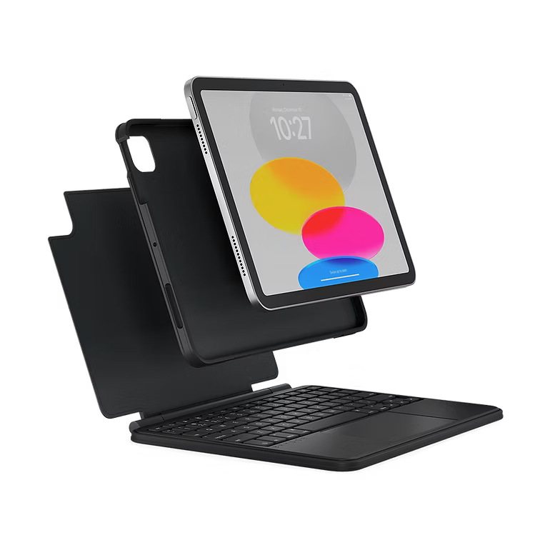 Brydge 10.9 MAX+ Wireless Keyboard and Case with Trackpad - Black