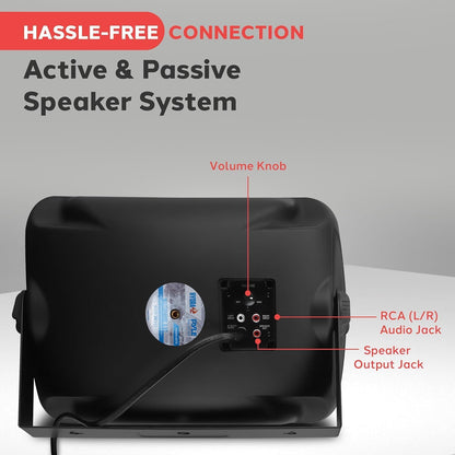 Pyle Outdoor Bluetooth Speakers – Waterproof 5.25