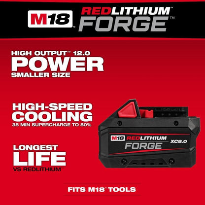 Milwaukee Electric - M18 REDLITHIUM Forge XC8.0 Battery Pack
