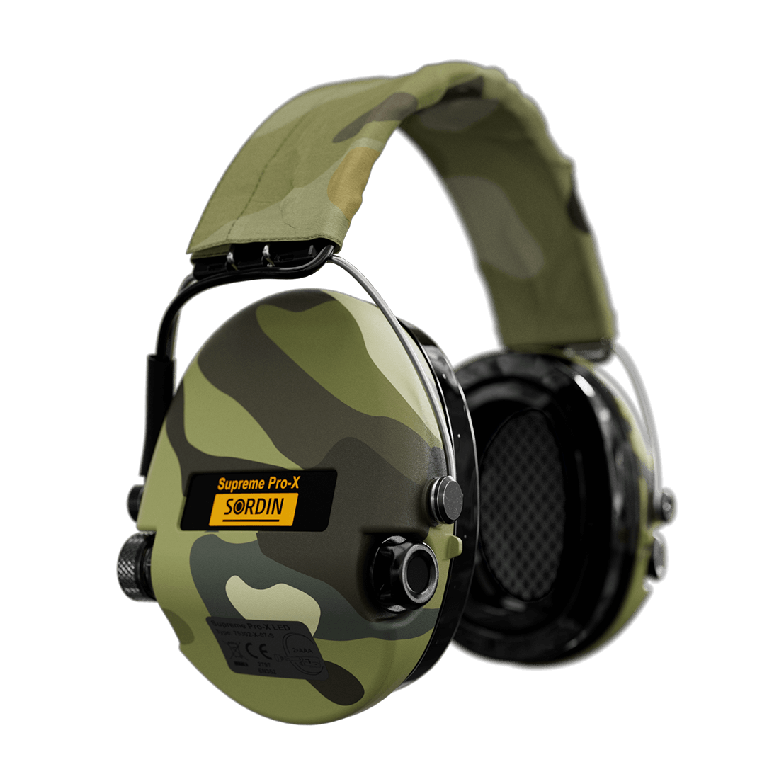 Sordin Supreme Pro-X LED Electronic Hearing Protector