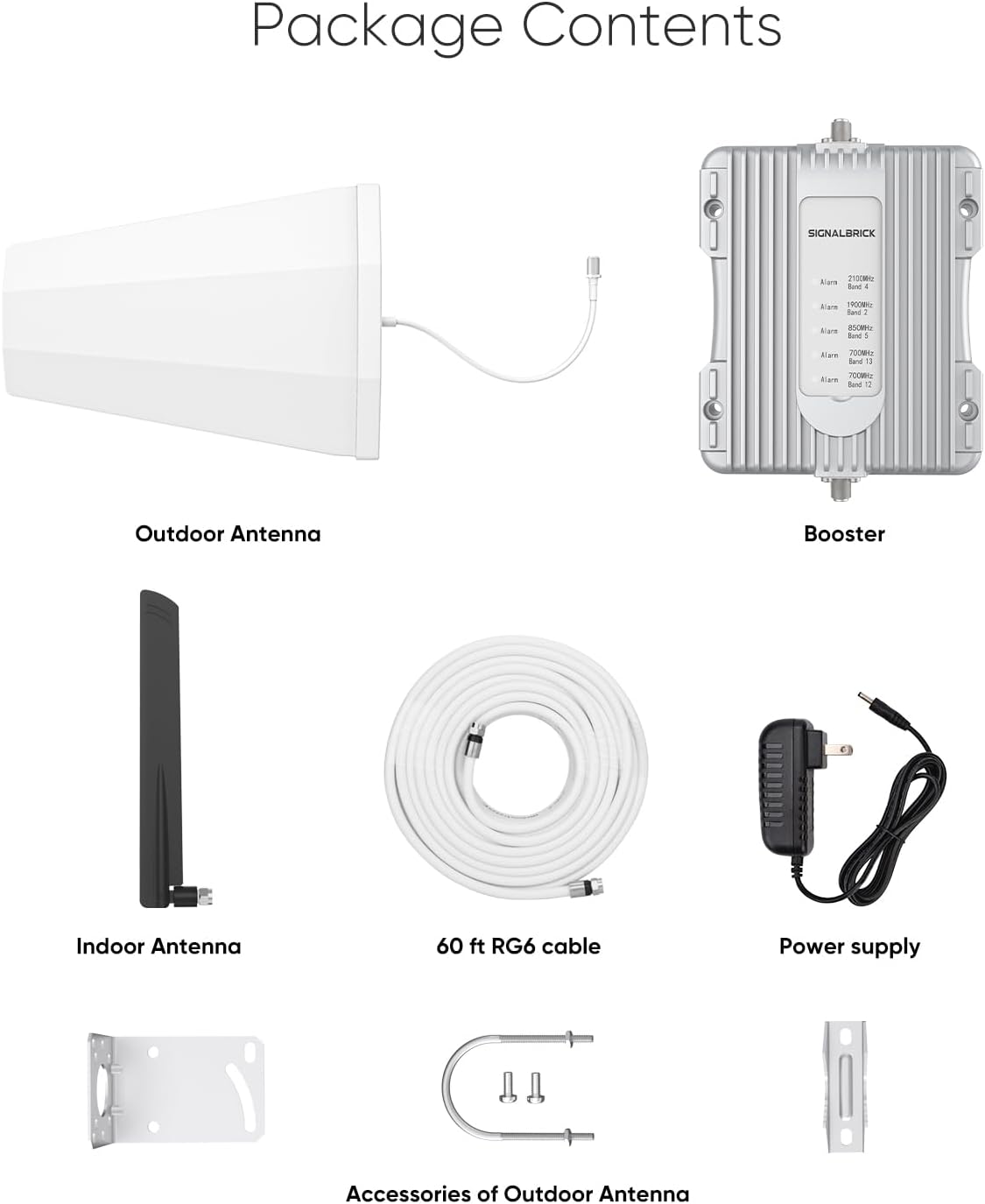 Cell Phone Booster for Home & Cottage, 3G 4G LTE 5G Amplifier