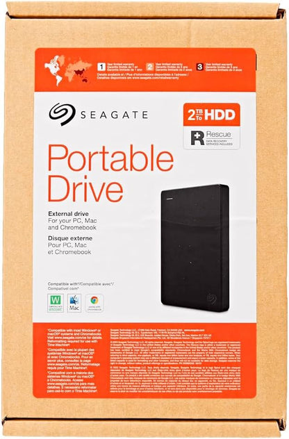 Seagate Portable 2TB External Hard Drive Portable HDD
