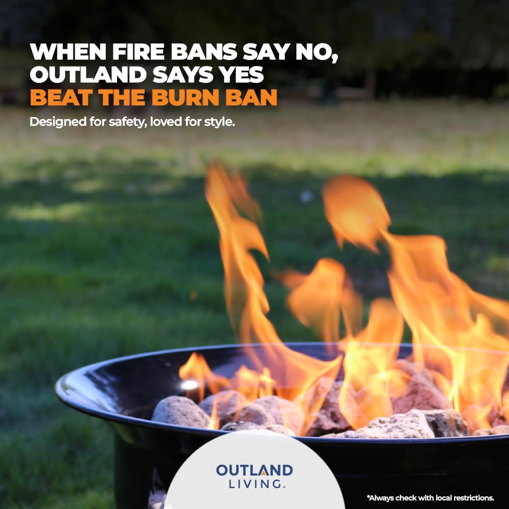 Outland Living Deluxe Smokeless Fire Pit 19 inch