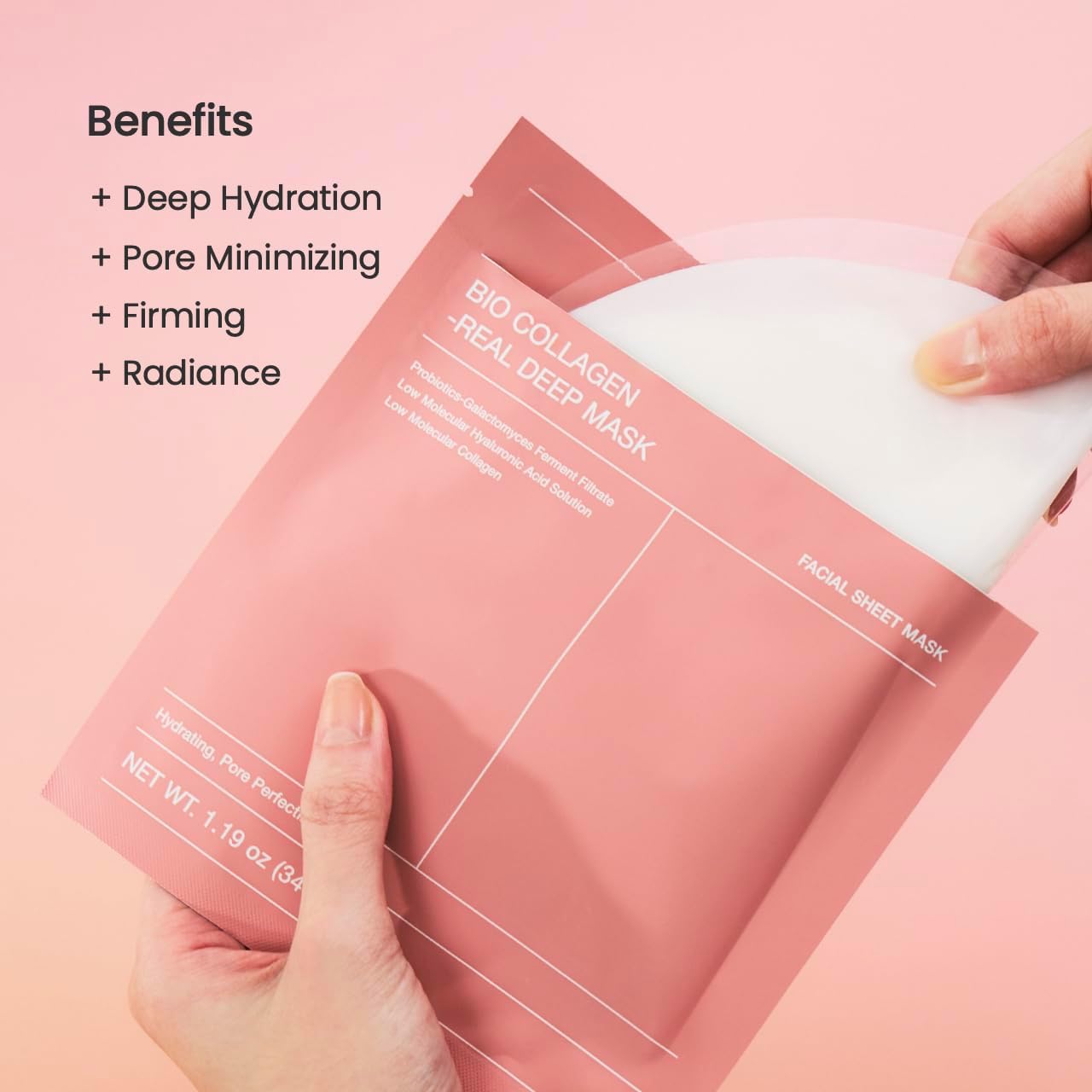 BIODANCE Bio-Collagen Real Deep Mask 34g x 4ea - 4 Pack