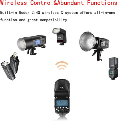 Godox V1 V1-S V1S Round Head Camera Flash for Sony Flash