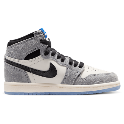 Jordan Retro 1 High OG Boys' Preschool (PS) - Black/Cool Grey/Sail