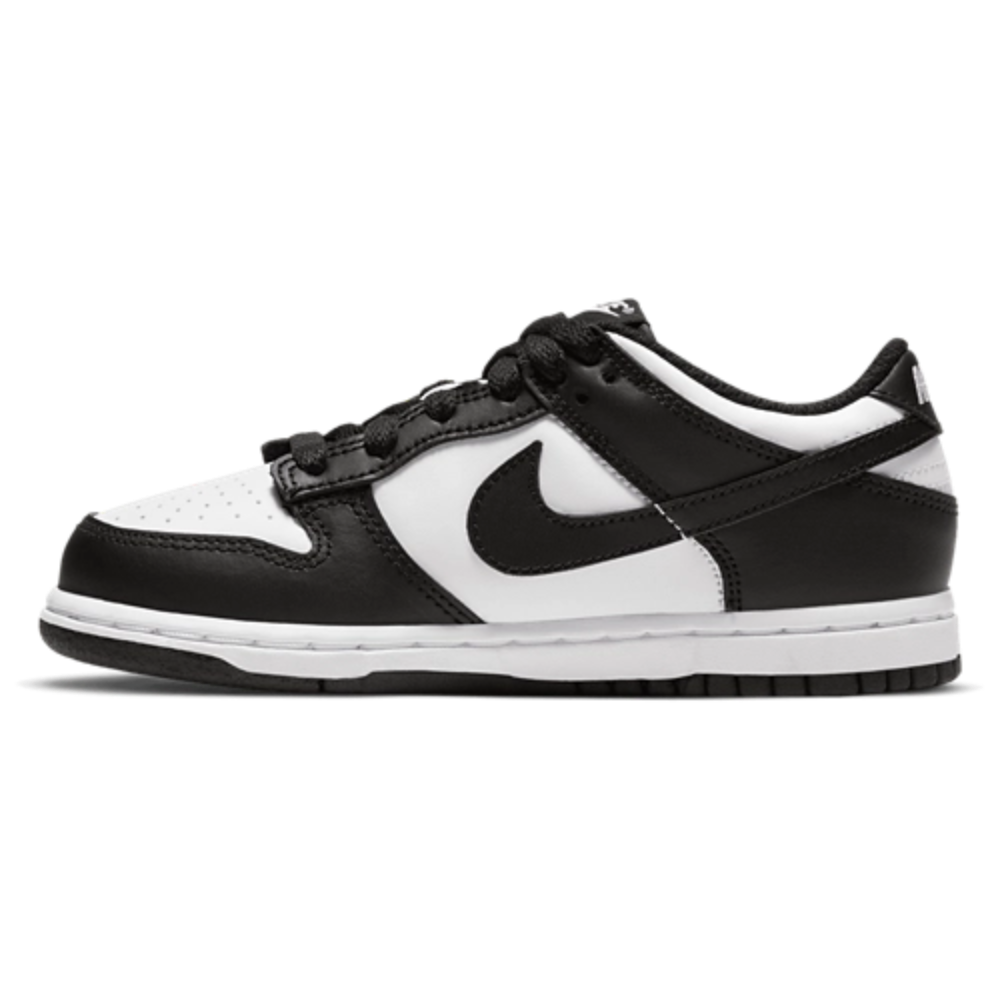 Nike Dunk Low Little Kids' Shoes (PS) - White/Black