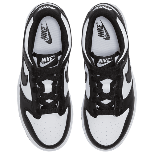 Nike Dunk Low Little Kids' Shoes (PS) - White/Black