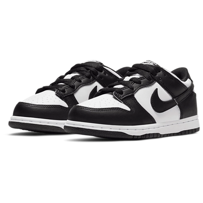 Nike Dunk Low Little Kids' Shoes (PS) - White/Black