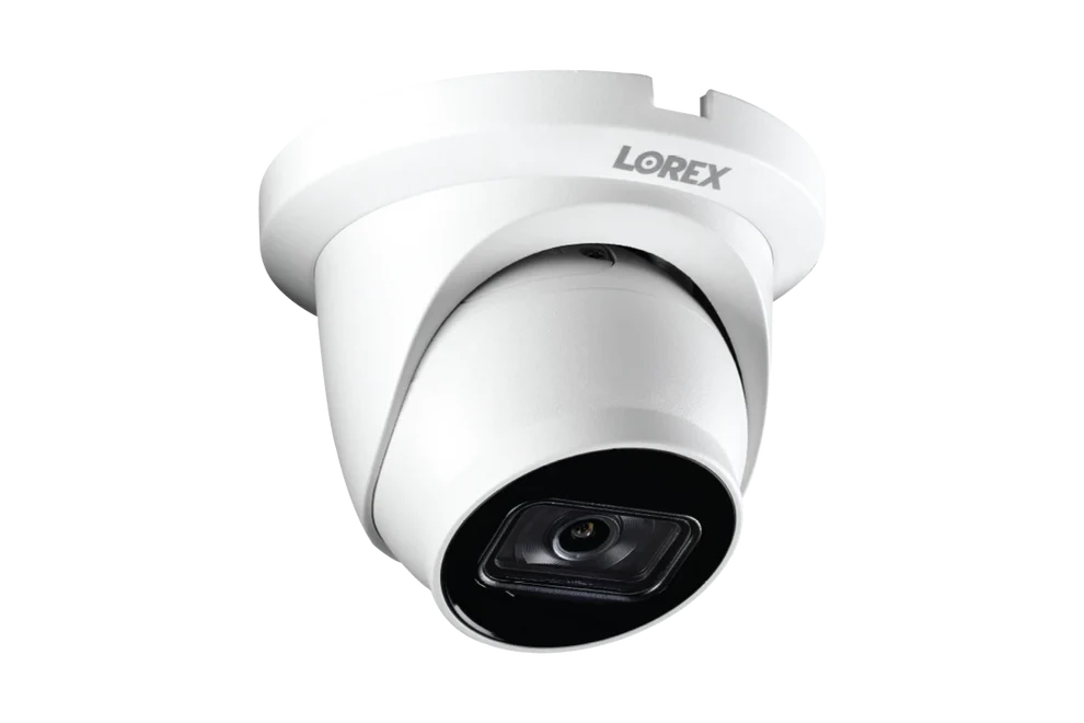 Lorex A14 4K IP Wired Dome Security Camera with Listen-In Audio and Smart Motion Detection