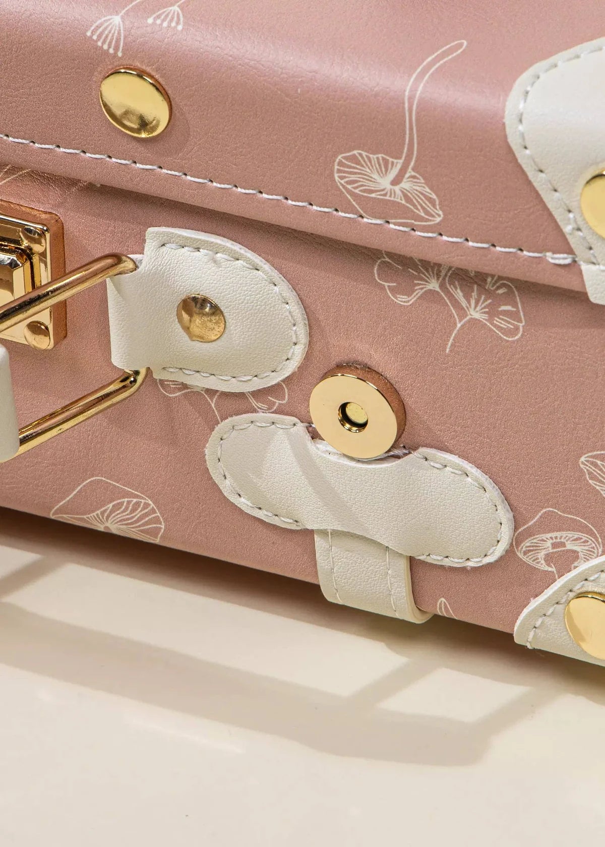 Coco Village Vegan Leather Play Suitcase - Petunia