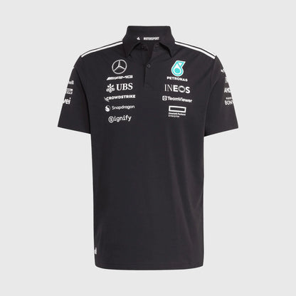 Adidas Mercedes-AMG Petronas 2025 Formula One Team Polo