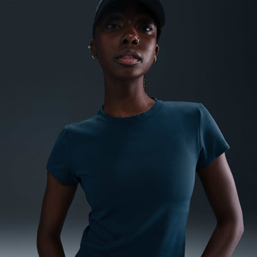 Nike Court Advantage Women's Dri-FIT Short-Sleeve Tennis Top - Armoury Navy