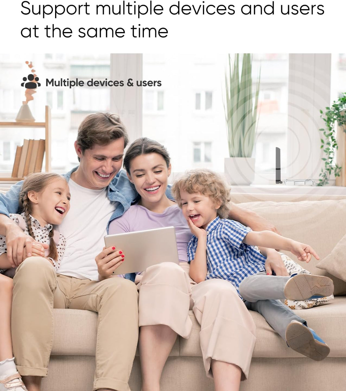 Cell Phone Booster for Home & Cottage, 3G 4G LTE 5G Amplifier