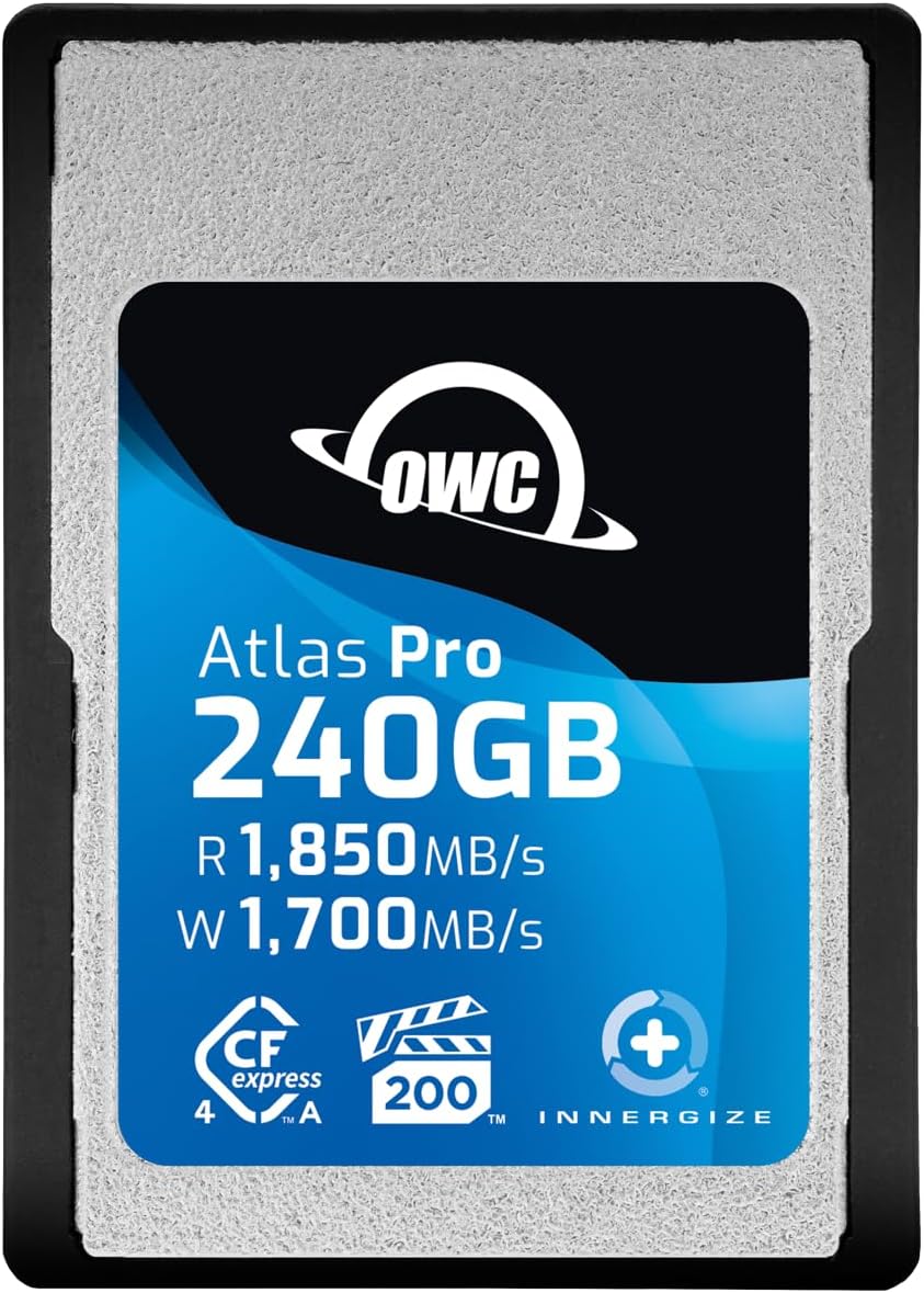OWC Atlas Pro 240GB CFexpress 4.0 Type A Memory Card
