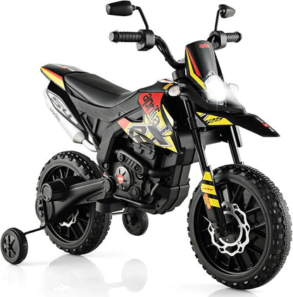 OLAKIDS Kids Motorcycle - Aprilia RX125 - Yellow