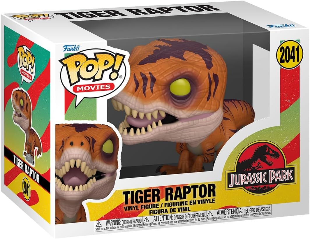Funko POP! Movies: Jurassic Park - Tiger Raptor