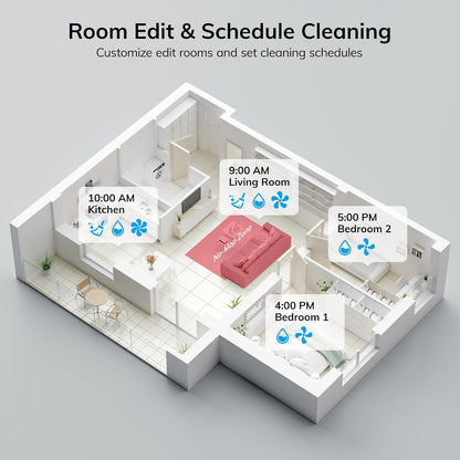 ILIFE A12 Pro Robot Vacuum and Mop Combo