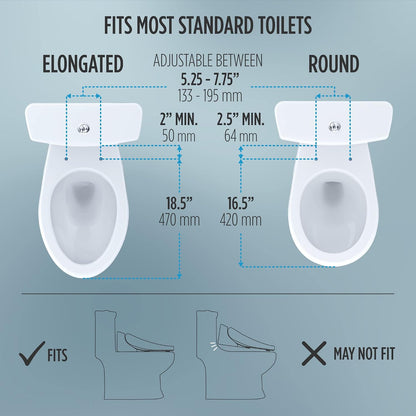 TOTO WASHLET® KC2 Elongated Bidet Seat - SW3024#01