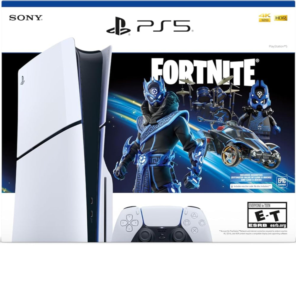 PlayStation 5 Slim Console - Fortnite Cobalt Star Disc Edition