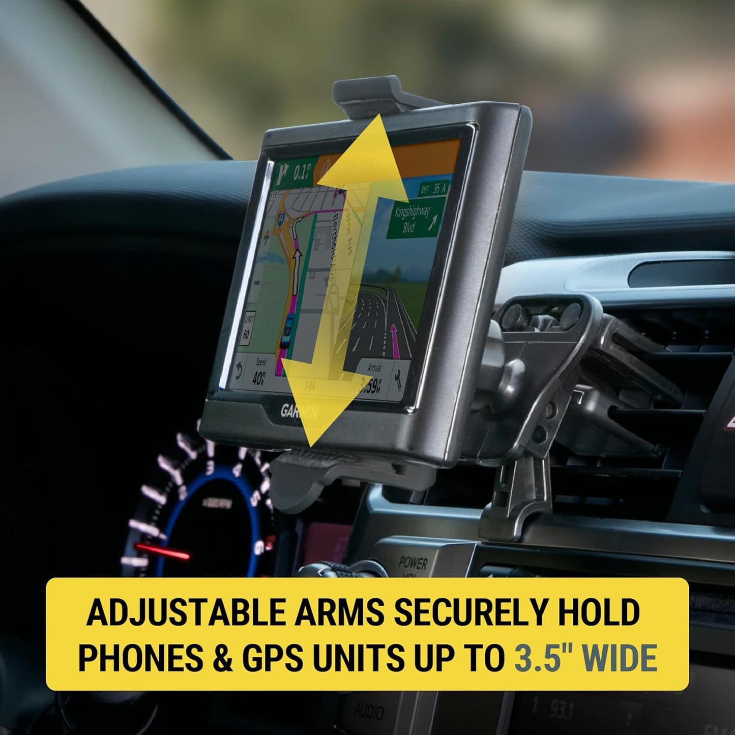 Scosche 3-in-1 Universal Car Mount for Smartphones HDVM