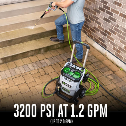 EGO Power+ 56V 3200 PSI Cordless Pressure Washer with Peak Power™, Battery and Charger not Included, HPW3200