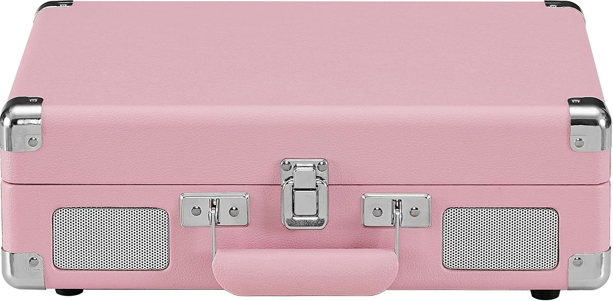 Crosley CR8005E-BH Cruiser Plus Record Player, Blush