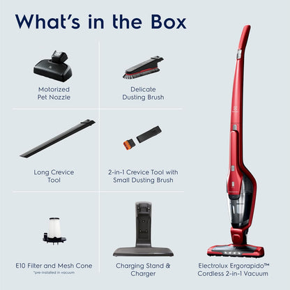 Electrolux Ergorapido Pet Cordless 2-in-1 Vacuum