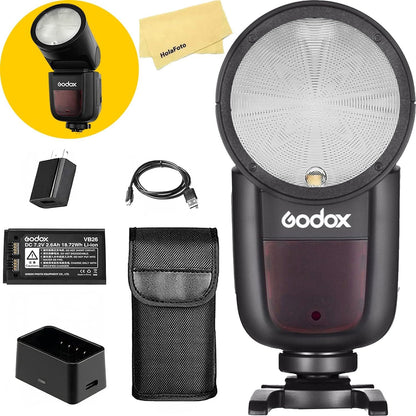 Godox V1 V1-S V1S Round Head Camera Flash for Sony Flash