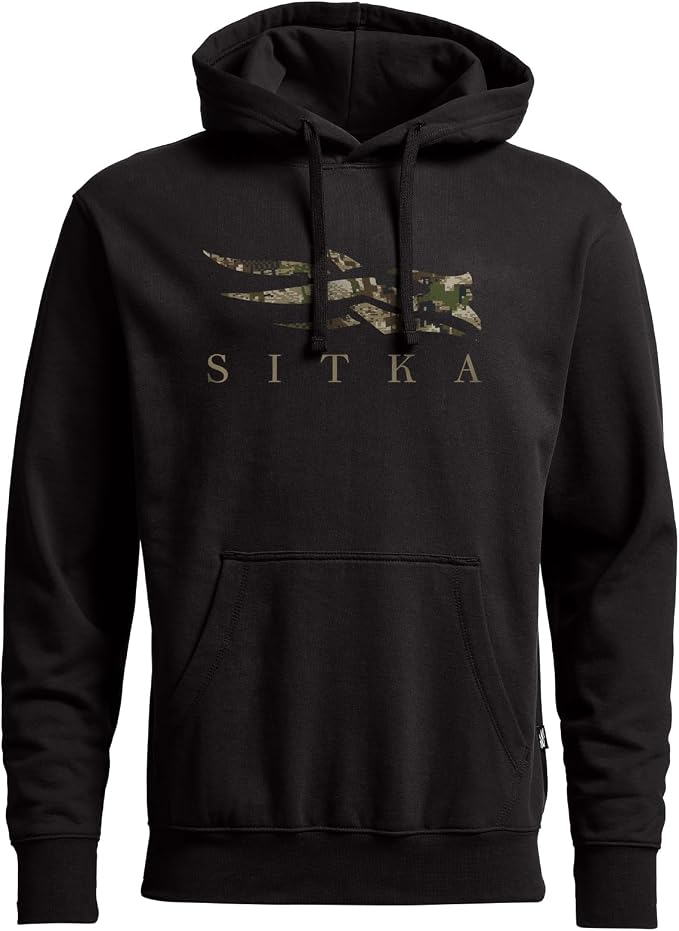 SITKA Gear Men's Everyday Icon Optifade Pullover Hoody - Black Subalpine