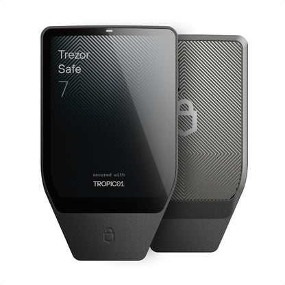 Trezor Safe 7 Crypto Hardware Wallet with Bluetooth for Android/iOS/Desktop