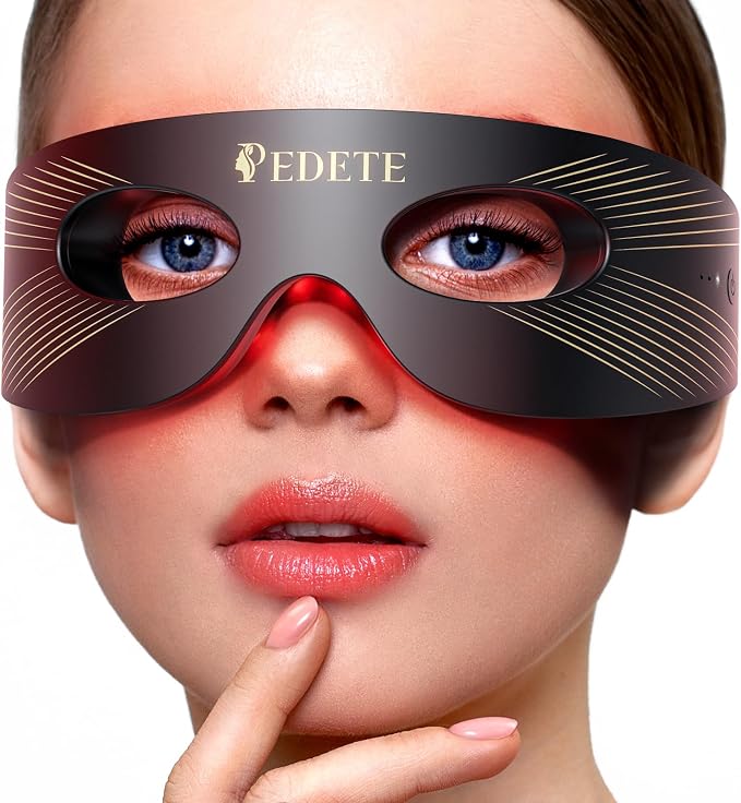 Pedete Red Light Therapy for Eyes,