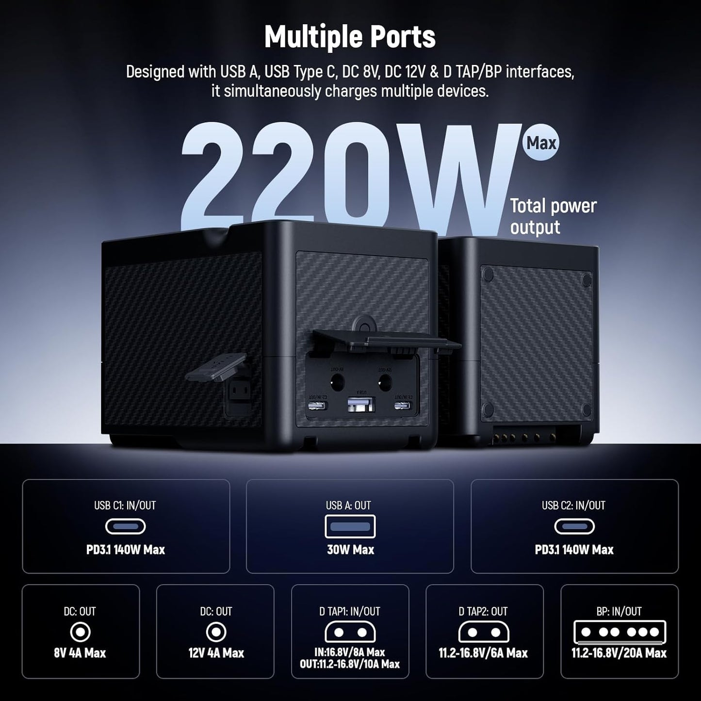 NEEWER PS212E V Mount Battery 14,500mAh